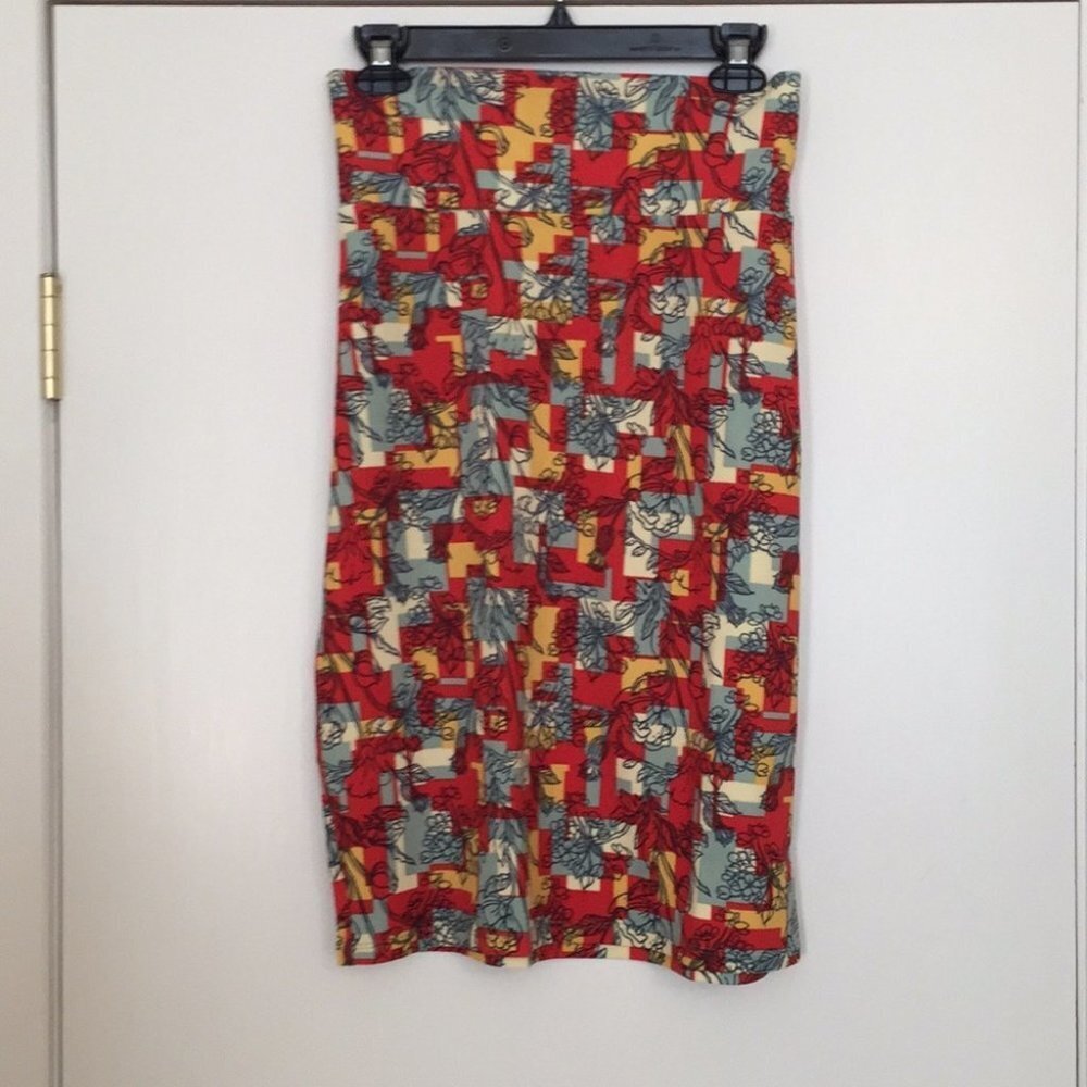 XL‎ LuLaRoe Cassie Skirt A05 1720